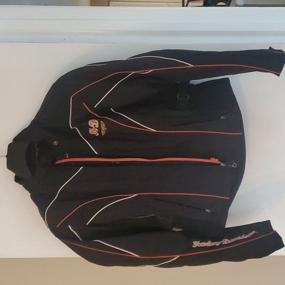 Harley Davidson woman polyester padded jacket - Picture 1 of 10